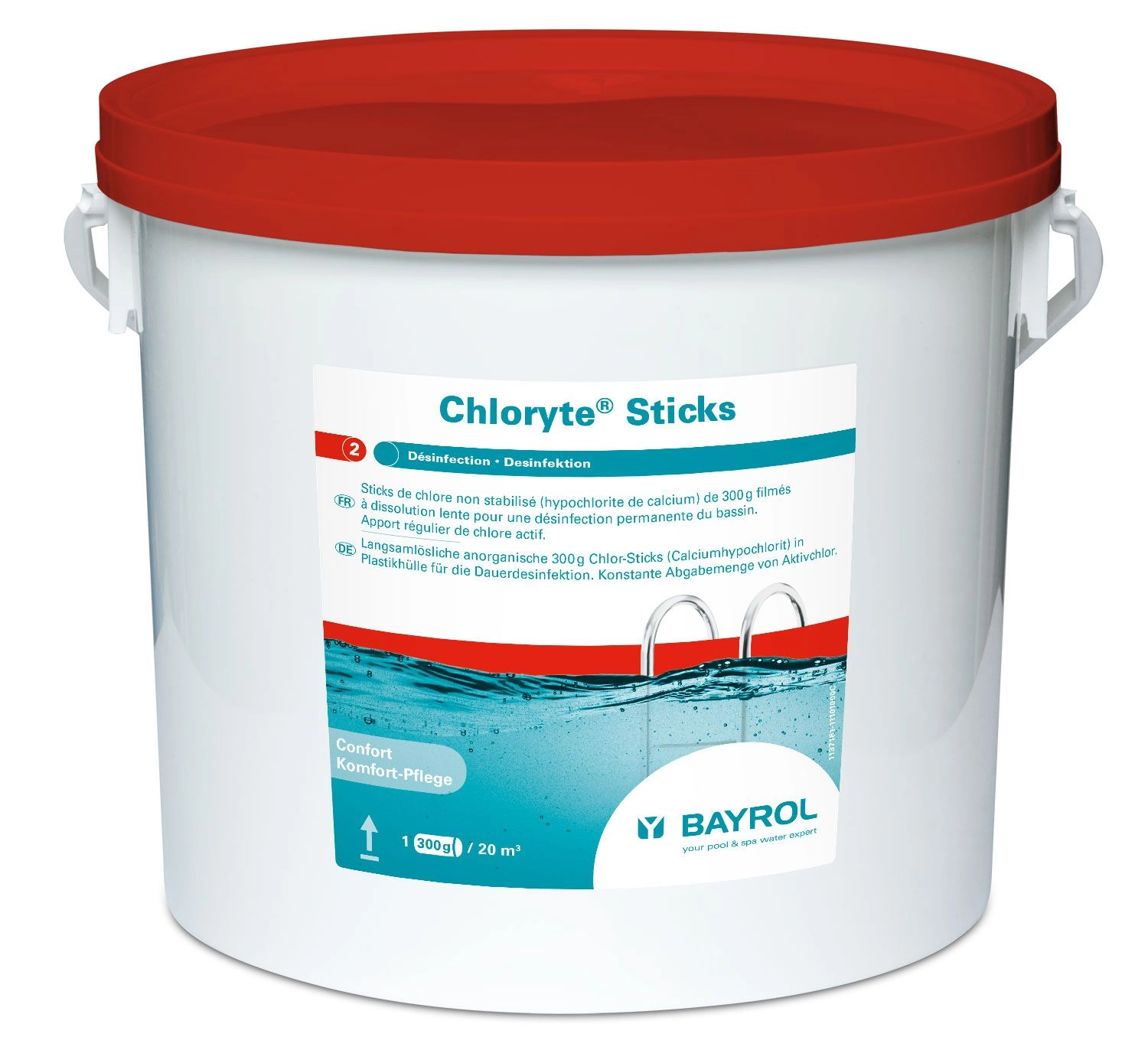 Chlore Lent Chloryte Sticks 4,5 Kg Bayrol 1 Chlore Lent Chloryte Sticks 4,5 Kg Bayrol