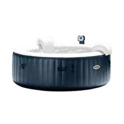Spa Gonflable PureSpa LED 6 Places Blue Navy Intex