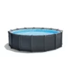 Piscine Hors-sol Graphite Ø4,78 X 1,24 M Intex